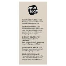 Elegant Chic Modern Taupe Anpassningsbar Logotyp R