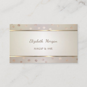 Elegant Chic, Prickig, Randig möteskort Rabattkort