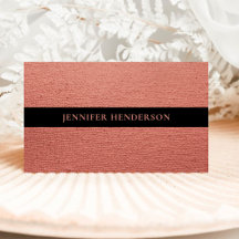 Elegant Chic Ro Guld Rosa  Girly Typografi