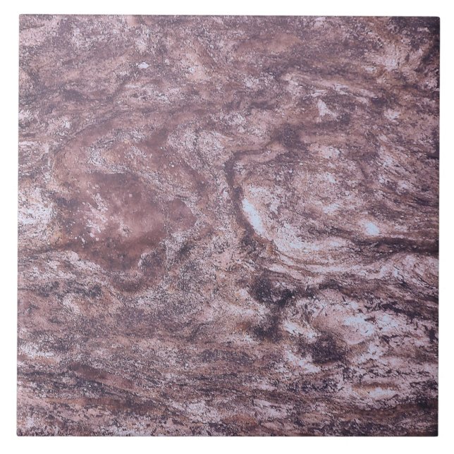 Elegant Chic Ro Rosa Marble Kakelplatta (Framsidan)