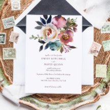 Elegant Chic Romantic Ro Bröllop