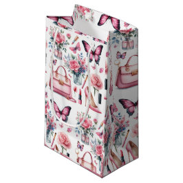 Elegant Chic Rosa Feminin vattenfärg Vattennans 