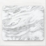 Elegant Chic Silver Foil Classic Marble Musmatta<br><div class="desc">Elegant Chic Silver Foil Classic Marble Mouse Pad med enkla grått - och faux silver foil vener. Enkel att anpassa genom att lägga till ditt namn eller initialer.</div>