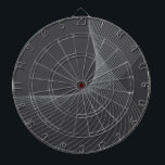 Elegant, chic, simple, modern graphic pattern art darttavla<br><div class="desc">Elegant,  chic,  abstract background made with repeated curvy lines in motion abstraction. Simple,  modern,  creative geometric graphic art in tones of grey color.</div>