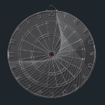 Elegant, chic, simple, modern graphic pattern art darttavla<br><div class="desc">Elegant,  chic,  abstract background made with repeated curvy lines in motion abstraction. Simple,  modern,  creative geometric graphic art in tones of grey color.</div>