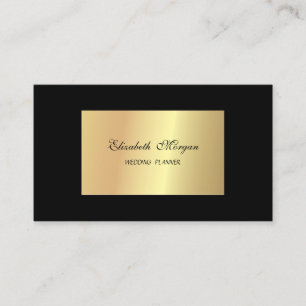 Elegant Chic Stylisk Professionell, Falskt Guld, S Visitkort