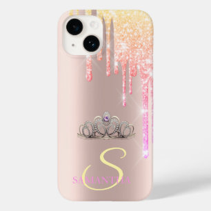 Elegant Chic Tiara Cool Glitter Drips