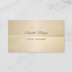 Elegant, Chic, Vintage, Enkel Visitkort