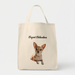 Elegant Chihuahua Bag Tygkasse