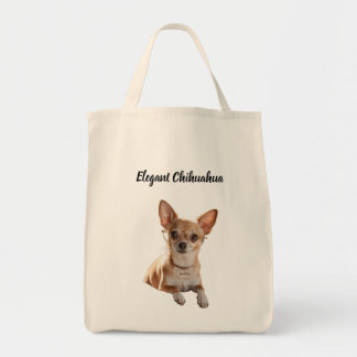 Elegant Chihuahua Bag Tygkasse
