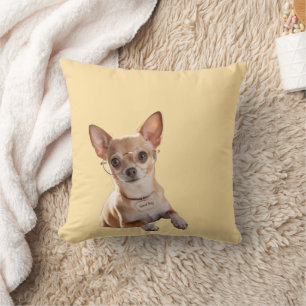 Elegant Chihuahua Pillow Kudde