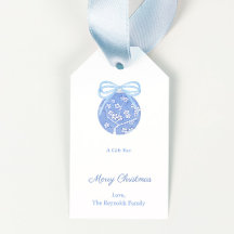 Elegant Chinoiserie Bauble Personlig jul