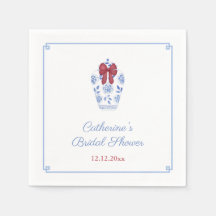 Elegant Chinoiserie Helgdagar Möhippa Party