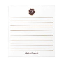 Elegant Chocolate Brown Led Monogram Namn