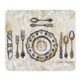 Elegant chopping board