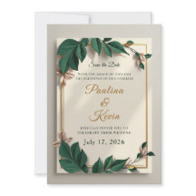 Elegant Christian Wedding e-invite