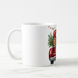 Elegant Christmas Car – Holiday Season Design Kaffemugg