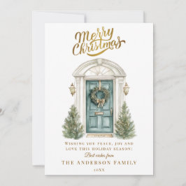 Elegant Christmas Party Holiday Card Julkort