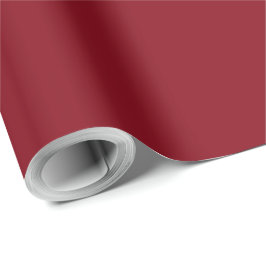 Elegant Christmas Solid Red Presentpapper