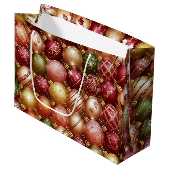 Elegant Christmas Tree Baubles Decorations Holiday (Framsidan Vinklad)