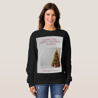 Elegant Christmas Tree Holiday Sweatshirt – Festiv T Shirt