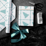 Elegant Christmas Tree | Luxe Aqua Teal Splatter Presentpapper<br><div class="desc">Det här är säsongen för att fira och underhålla! Luxuriös turkos aqua blue och elegant mint grönt palette abstrakt träd julfest, hosting, och presenting-tillbehör. Den här roligten har en nyktert Julgran med ett nyktert friskskiktstänk som har förbättrats med faux metallic glitter. För andra färg eller matchande produkter, gå till butiken...</div>