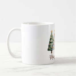 Elegant Christmas Trees – Holiday Season Design Kaffemugg