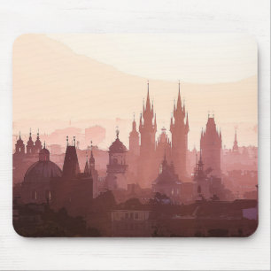 Elegant City of Prag Acrylic Artwork Musmatta