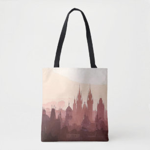 Elegant City of Prag Acrylic Artwork  Tygkasse