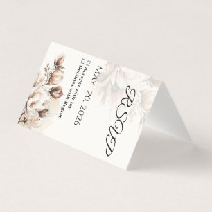 Elegant Classic Beige Magnolia OSA kort