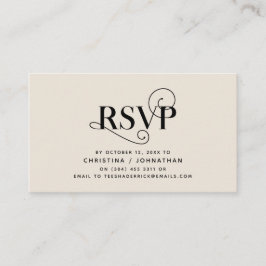 Elegant Classic, Black and Cream, svar på OSA Tilläggskort