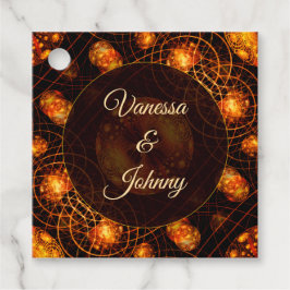 Elegant Classic Boho Modern Gold #901 Wedding Gåvor Etiketter