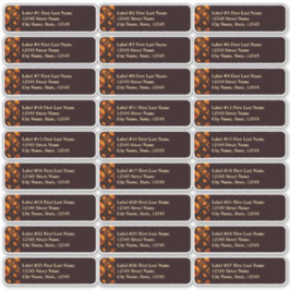 Elegant Classic Boho Modern Gold #901 Wedding Klistermärken