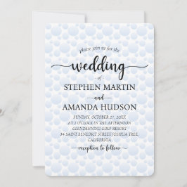 Elegant Classic, enkel Ceremony Minimalist Bröllop Inbjudningar