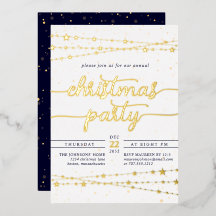 Elegant Classic Foil-julen Party