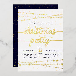 Elegant Classic Foil-julen Party