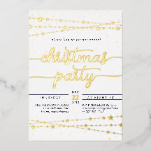 Elegant Classic Foil-julen Party