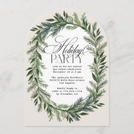 Elegant Classic Gräs Wandefrö Party Arch Inbjudningar