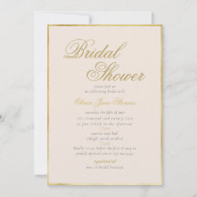 Elegant Classic Guld Ram Cream Möhippa