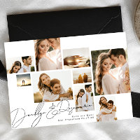 Elegant Classic Simple Collage Multi Photo