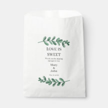 Elegant Classic Watercolor Grönt Löv