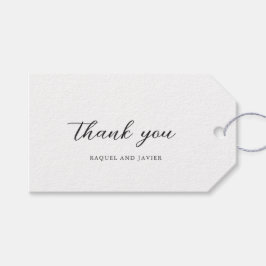 Elegant Classic Wedding Presentetikett