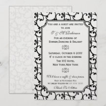 Elegant Classy Corporate Party-inbjudan