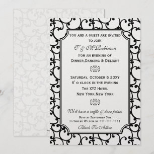 Elegant Classy Corporate Party-inbjudan Inbjudningar