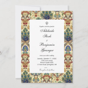 Elegant Classy Maximalist Anpassningsbar Photo DIY Inbjudningar
