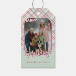 Elegant Classy Rustic Play Mönster Presentetikett