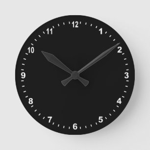 Elegant Clock-mall - Skapa egen/egen anpassningsba Rund Klocka
