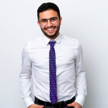 Elegant Clothes Peg Mönster Neck Tie