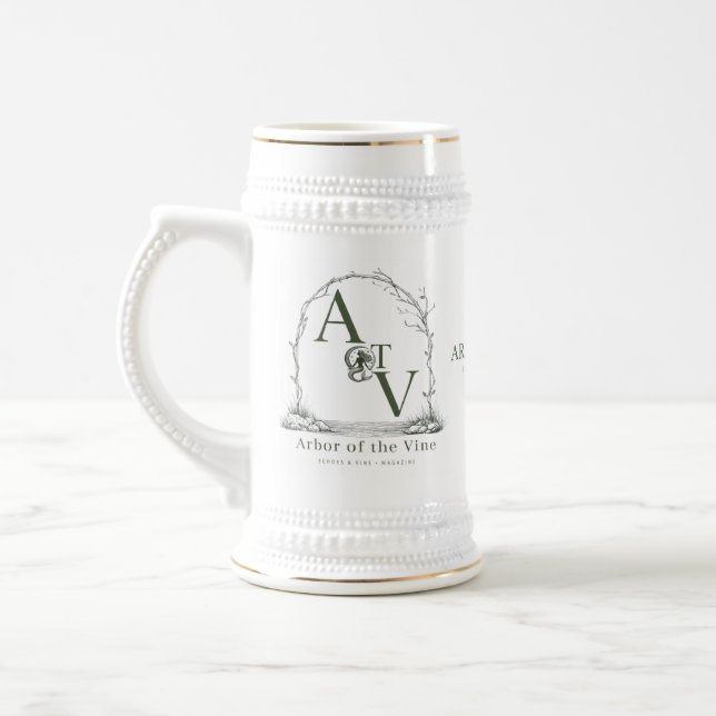 Elegant Coastal Stein-mugg Sejdel (Vänster)