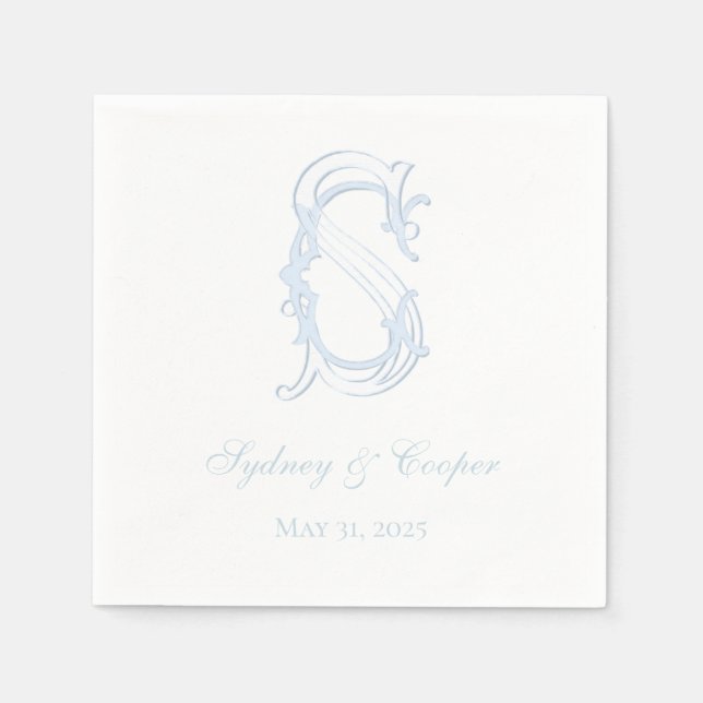 Elegant Cocktail Napkins Pappersservett (Framsidan)